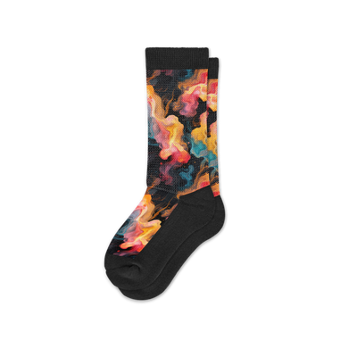 Viasox Midnight Lava EasyStretch Socks side view