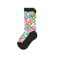 Viasox Mom's Bouquet EasyStretch Socks side view