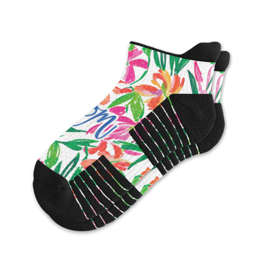 Mom's Bouquet Ankle Compression Socks