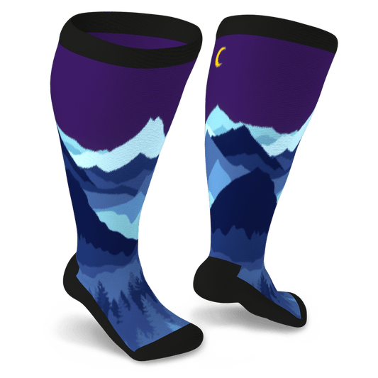 Moonrise Non-Binding Diabetic Socks