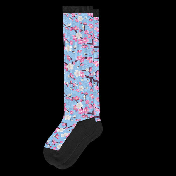 Cherry Blossoms EasyStretch™ Diabetic Socks