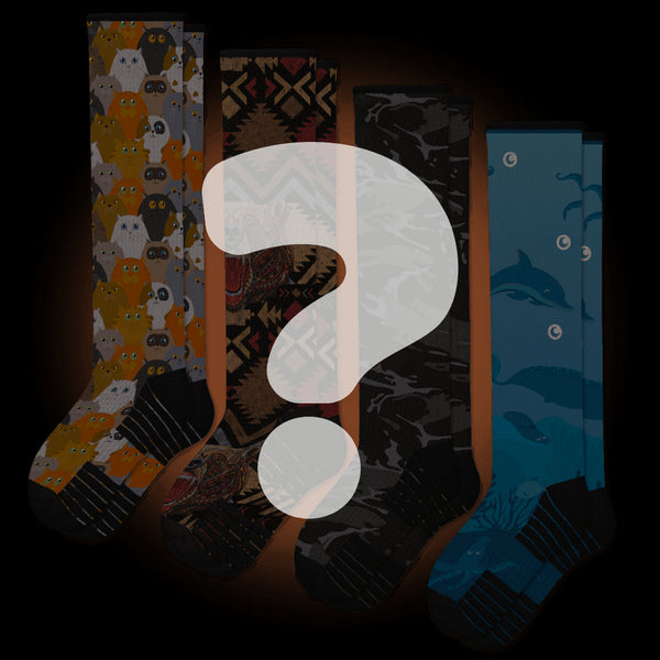 Mystery Compression Socks 4-Pack
