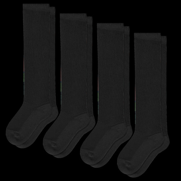 Black EasyStretch™ Diabetic Socks 4-Pack