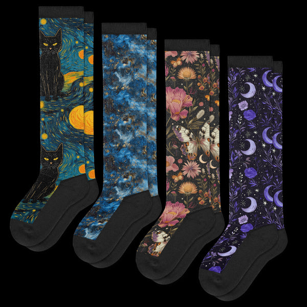 Mystic EasyStretch™ Diabetic Socks Bundle 4-Pack