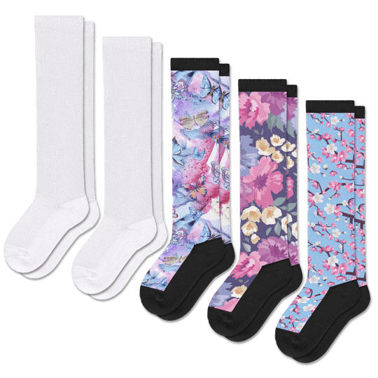 Blooming Brights EasyStretch™ Socks Bundle 5-Pack