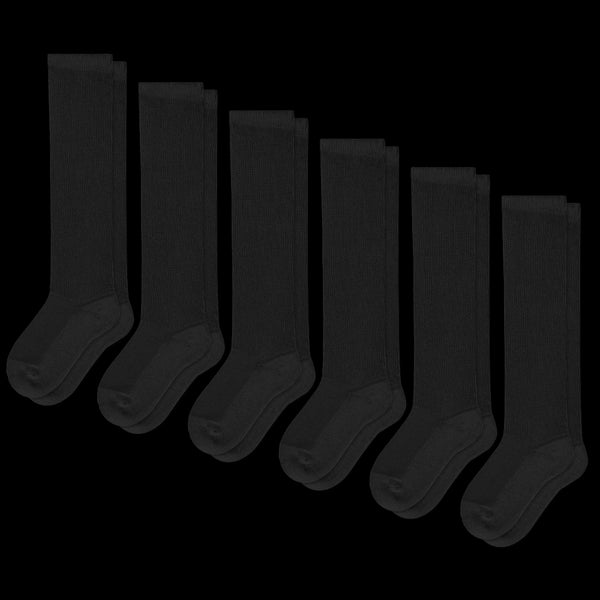 Black EasyStretch™ Diabetic Socks Bundle 6-Pack