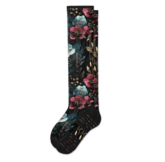 Night Bloom Compression Socks