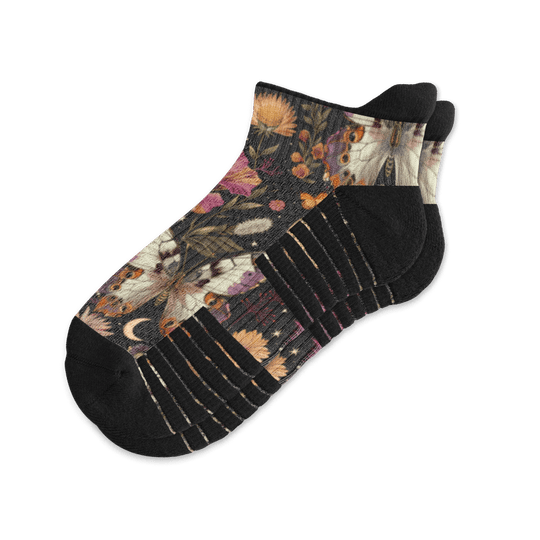 Night Garden Ankle Compression Socks