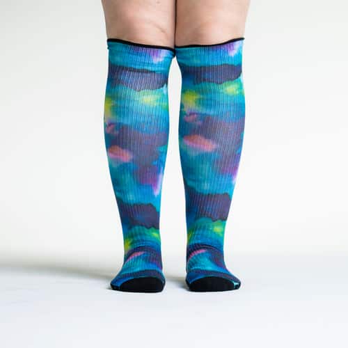Northern Lights Knee High Socks | Women's