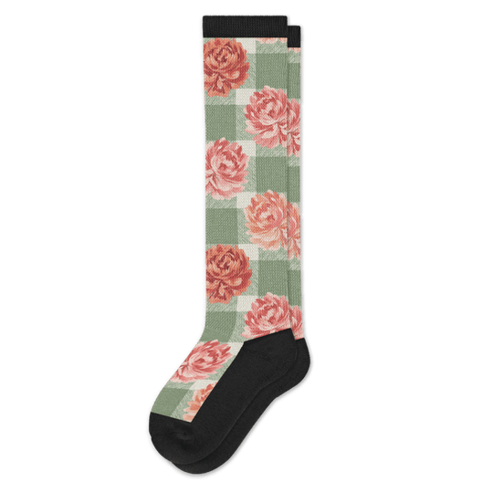 Peony Blooms EasyStretch™ Socks