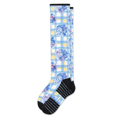 Picnic Flowers Compression Socks