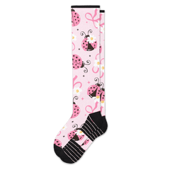 Pink Ladies Compression Socks