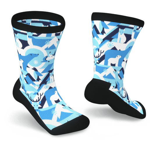 Polar Ice Non-Binding Diabetic Socks