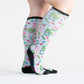 Fun pattern socks for diabetics