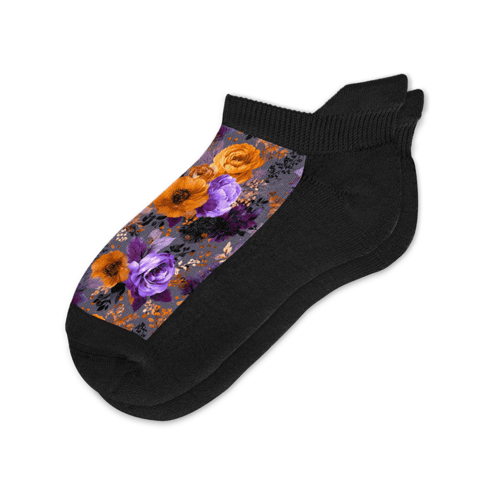 Purple Fantasy Ankle Socks