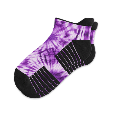 Purple Haze Ankle Compression Socks