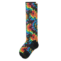 Rainbow Dye Compression Socks