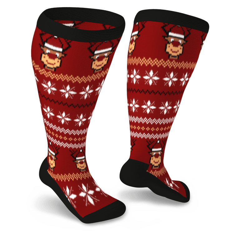 Rudolph socks