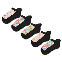 Viasox Retro Pastel Ankle Socks 5-Pack Bundle front view