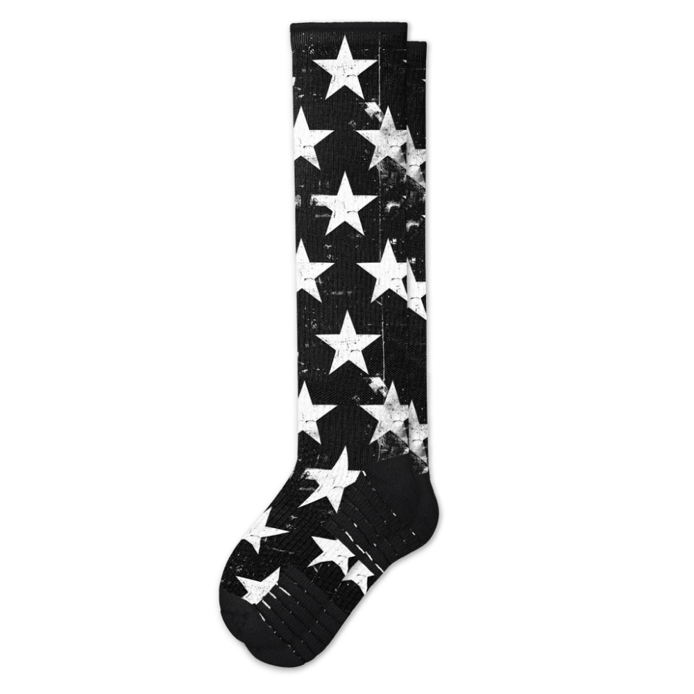 Retro Stars Compression Socks