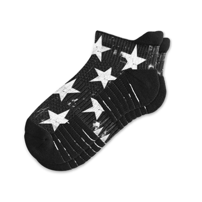 Retro Stars Ankle Compression Socks
