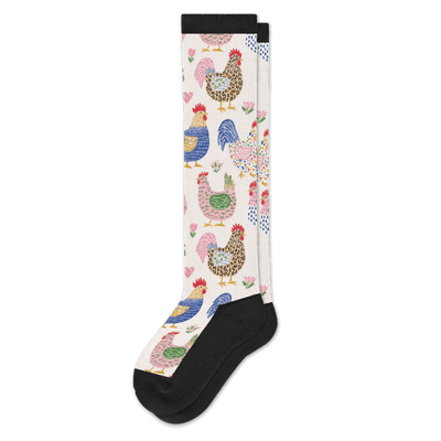 Rooster Razzle EasyStretch™ Socks