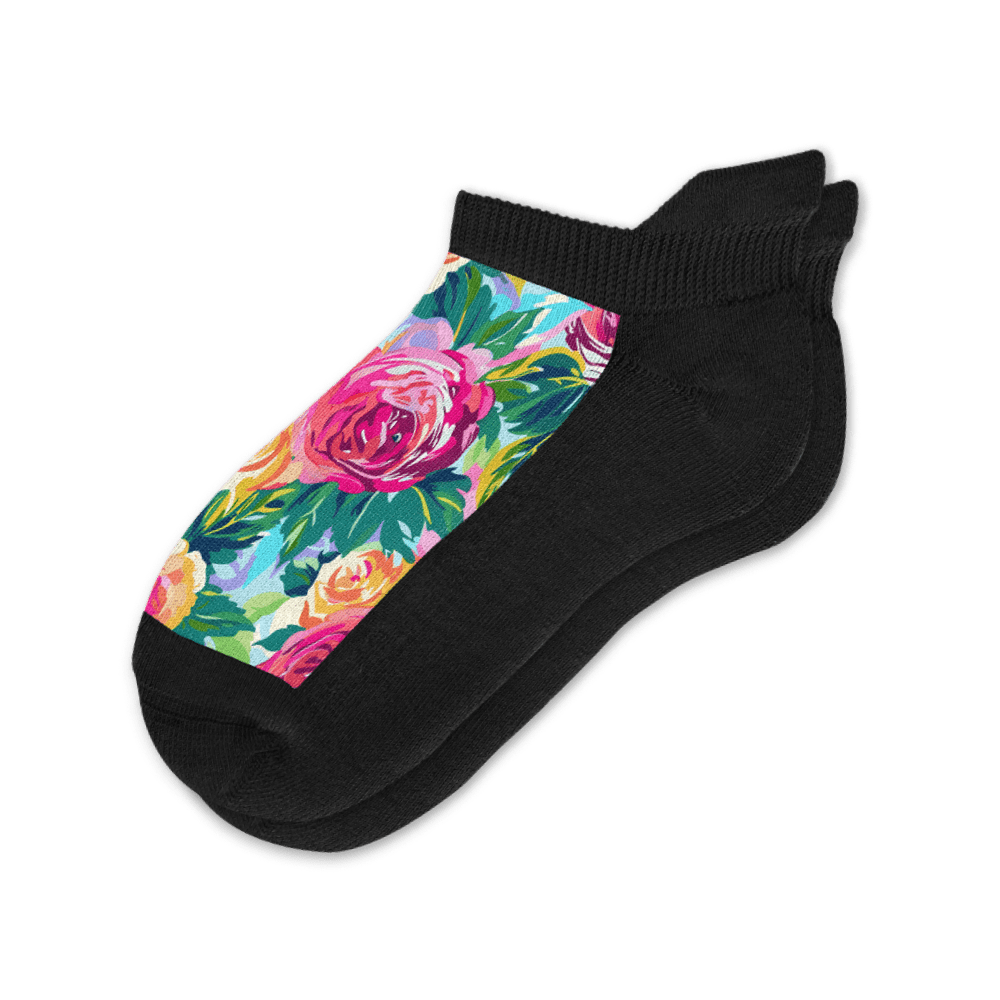 Viasox Rosie Day Ankle Socks front view