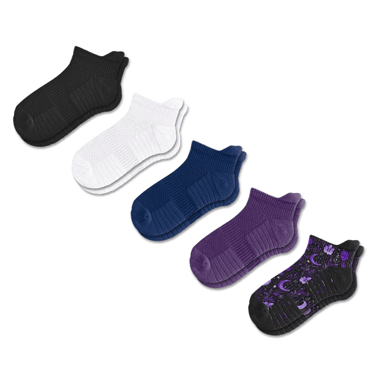 Cosmic Fusion Ankle Compression Socks Bundle 5-Pack