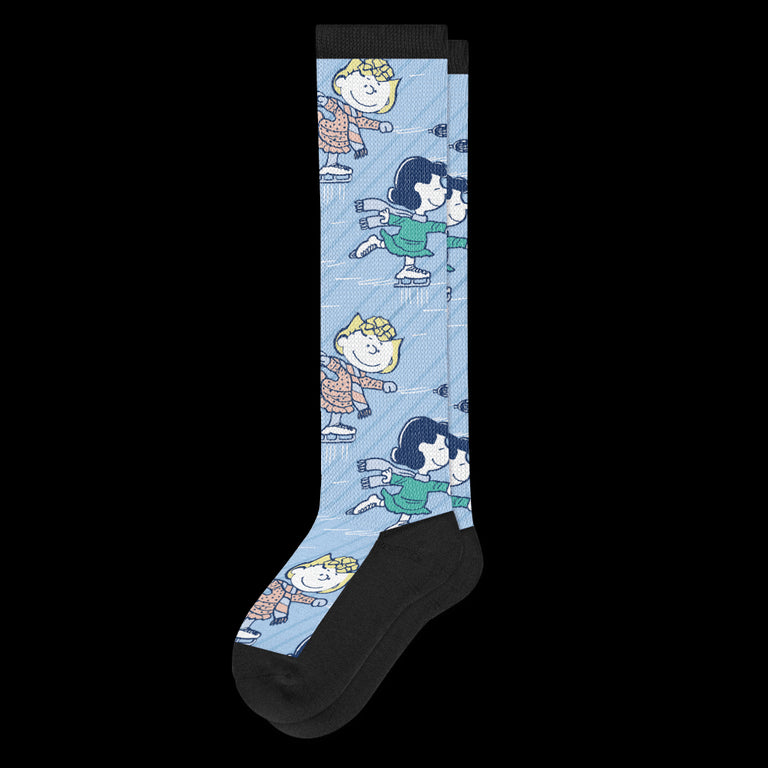 Peanuts on Ice EasyStretch™ Diabetic Socks