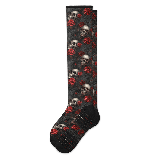 Skulls N Roses Compression Socks