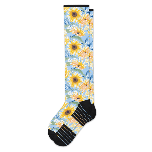 Viasox Sunny Days Compression Socks front view