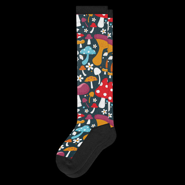 Mushrooms Galore EasyStretch™ Diabetic Socks