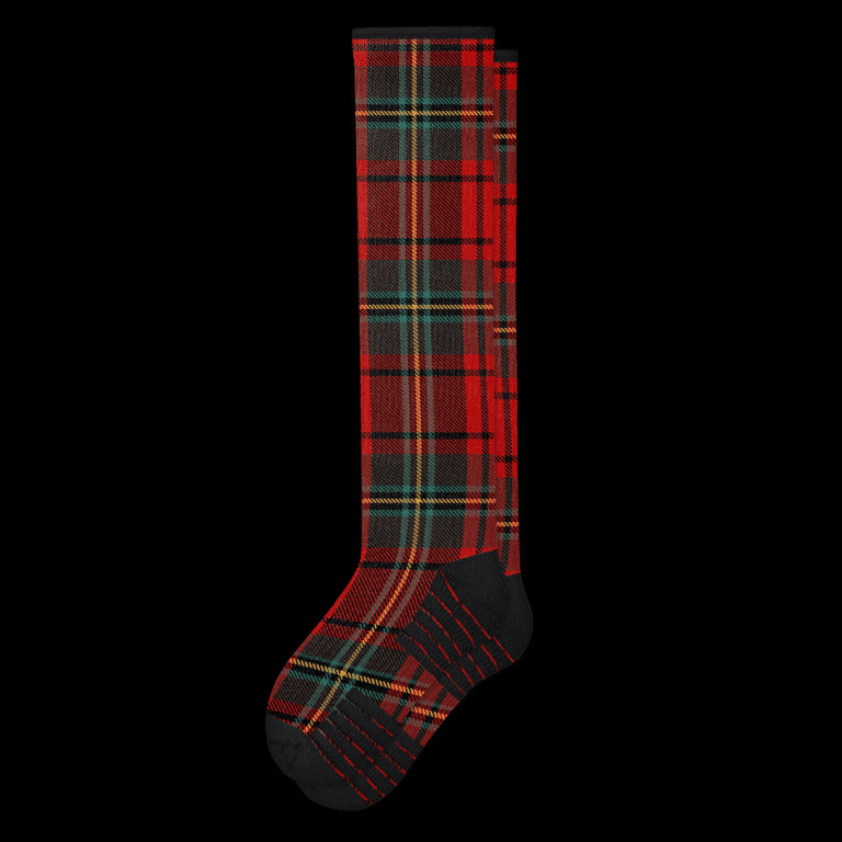 Christmas Plaid Compression Socks