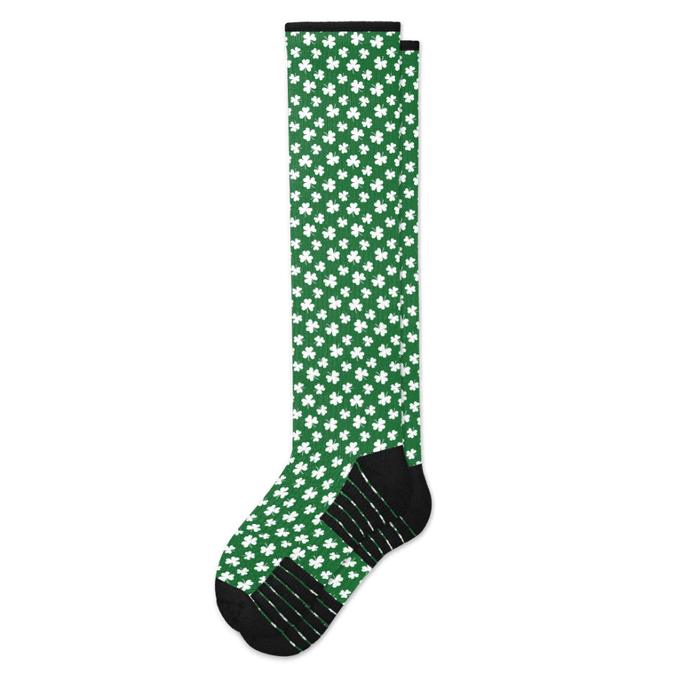 Shamrocks Compression Socks