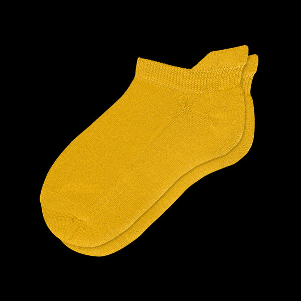 Golden Yellow Ankle Diabetic Socks