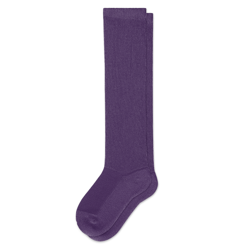 Viasox Royal Purple EasyStretch™ Socks Flat View