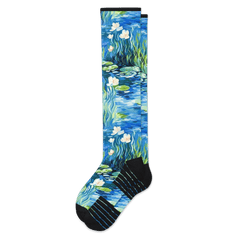 Water Lily Compression Socks