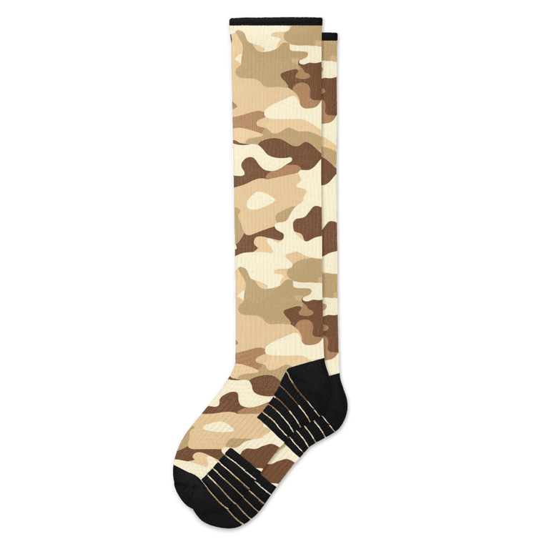 Desert Camo Compression Socks