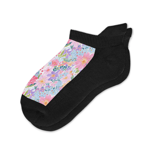 Viasox Bouquet Ankle Socks front view