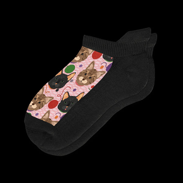 Yarn Cats Ankle Socks