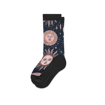 Viasox Celestial Moon EasyStretch™ Socks side view