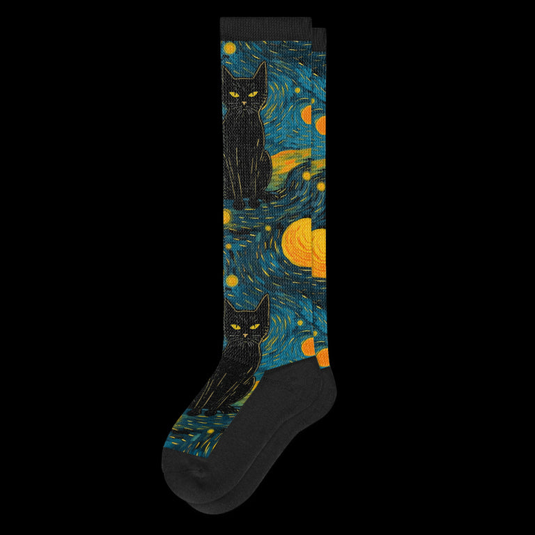 Starry Cat EasyStretch™ Diabetic Socks