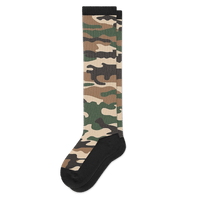 Vasox Army Camo EasyStretch™ Socks Flat View