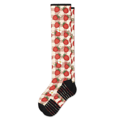 Strawberry Patch Compression Socks