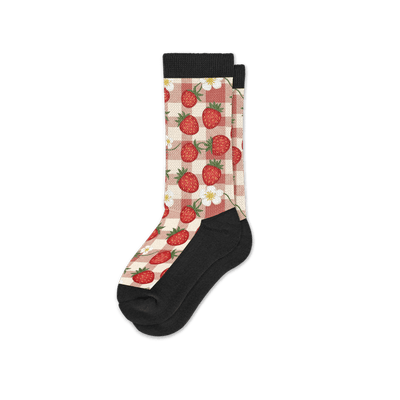 Strawberry Patch EasyStretch™ Socks