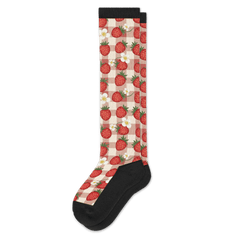 Strawberry Patch EasyStretch™ Socks