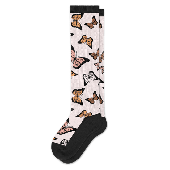 Summer Flutter EasyStretch™ Socks – Viasox