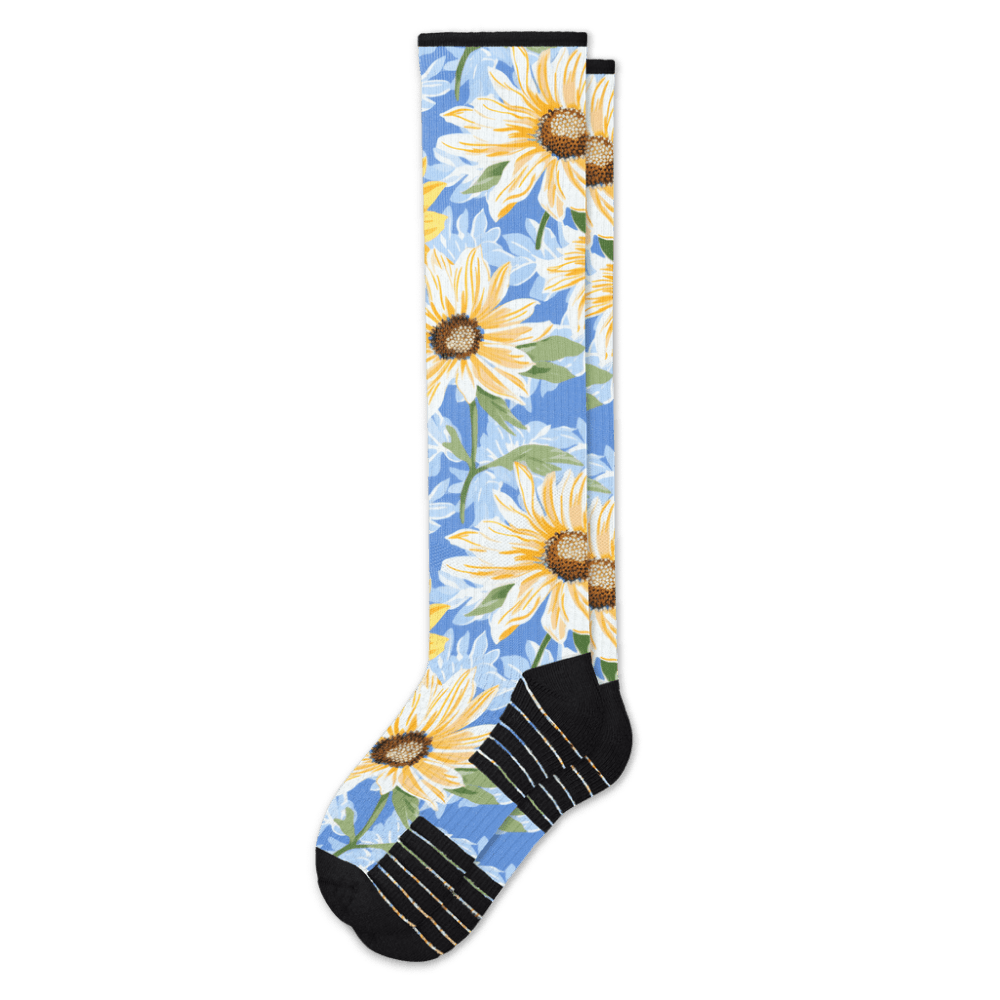 Sunflower Sky Compression Socks
