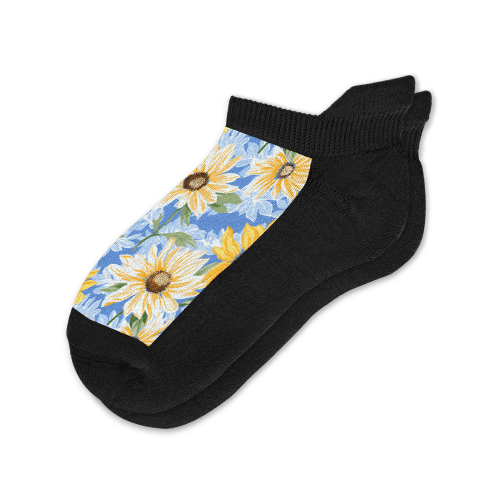 Sunflower Sky Ankle Socks