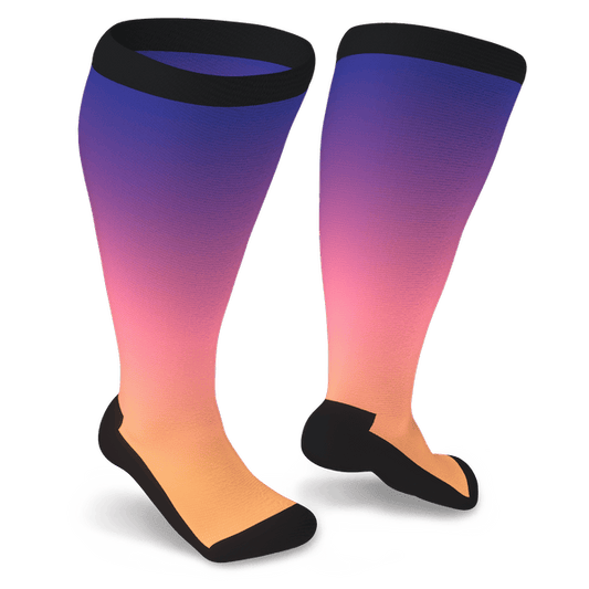 Sunset diabetic socks